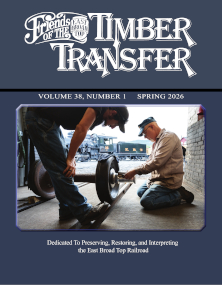 (image for) Timber Transfer Vol. 38, No. 1, Spring 2026 (printed)